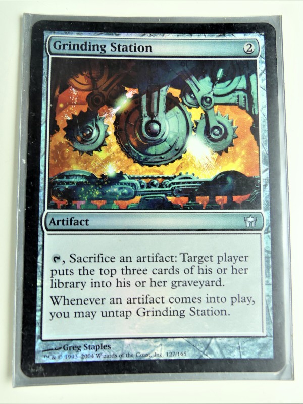 MTG kaart - Grinding Station Foil